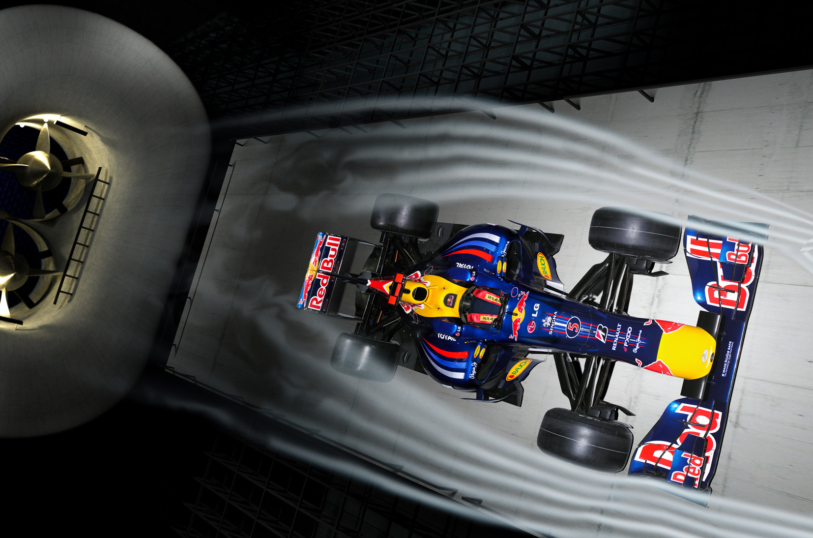 Formula One Wind Tunnel F1 Magazine Peter Crowther Assocs Debut Art