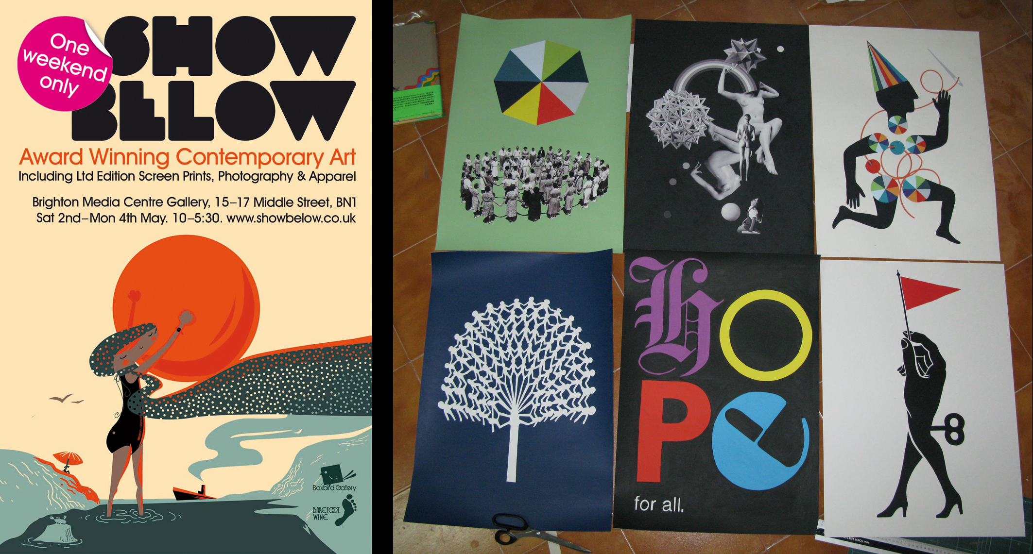 James Taylor "Show Below" Exhibition In Brighton