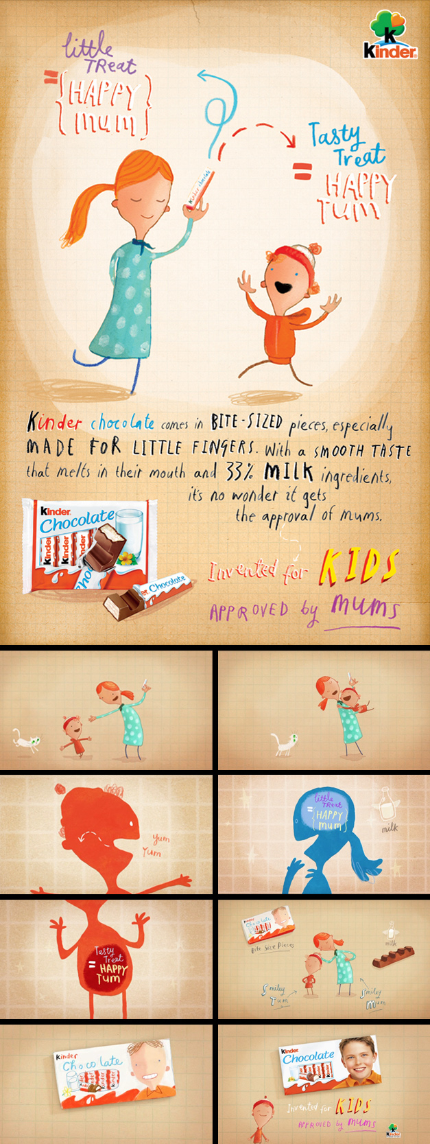 Oliver Jeffers Kinder Chocolate News Debut Art