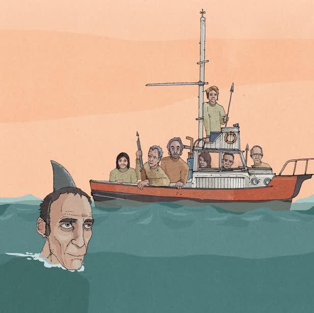 Will Self Will Need A Bigger Boat / The Telegraph