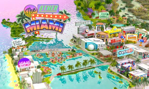 Miami map / Hilton Grand Vacations