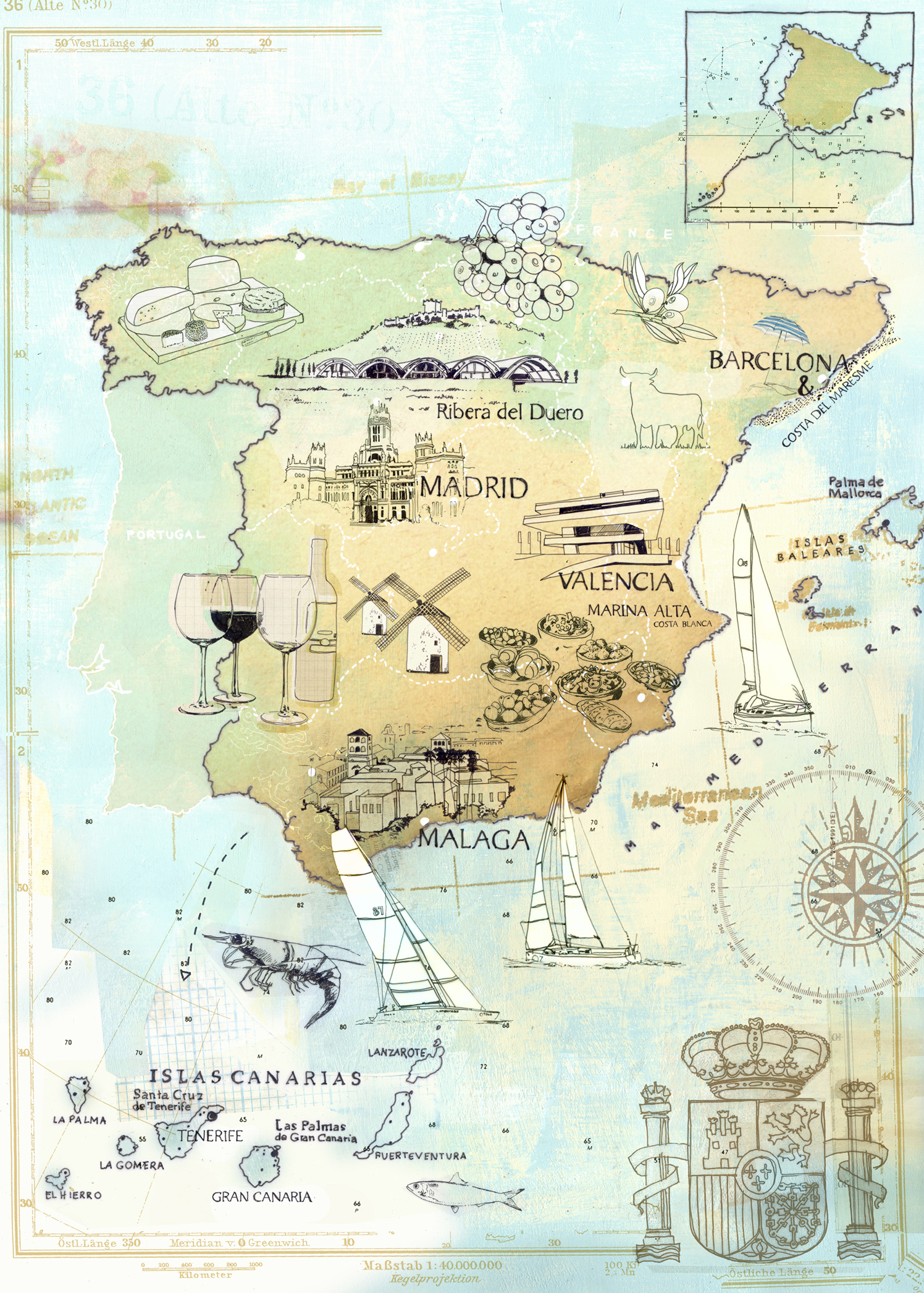 Spain / Conde Nast Magazine