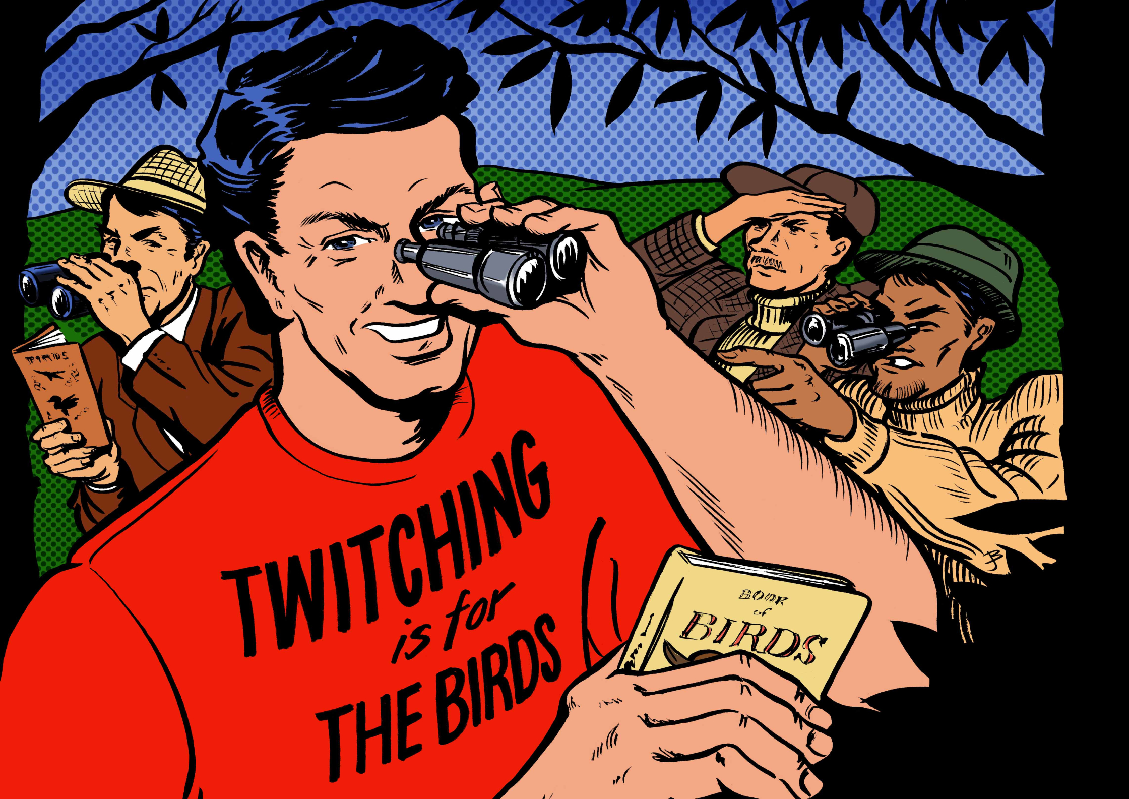 Twitching GQ Magazine Comedy Issue