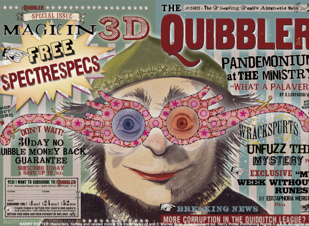 Harry Potter The Quibbler Poster