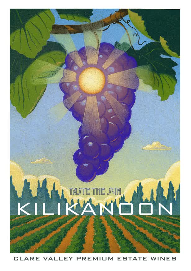 Kilikanoon Wine Label