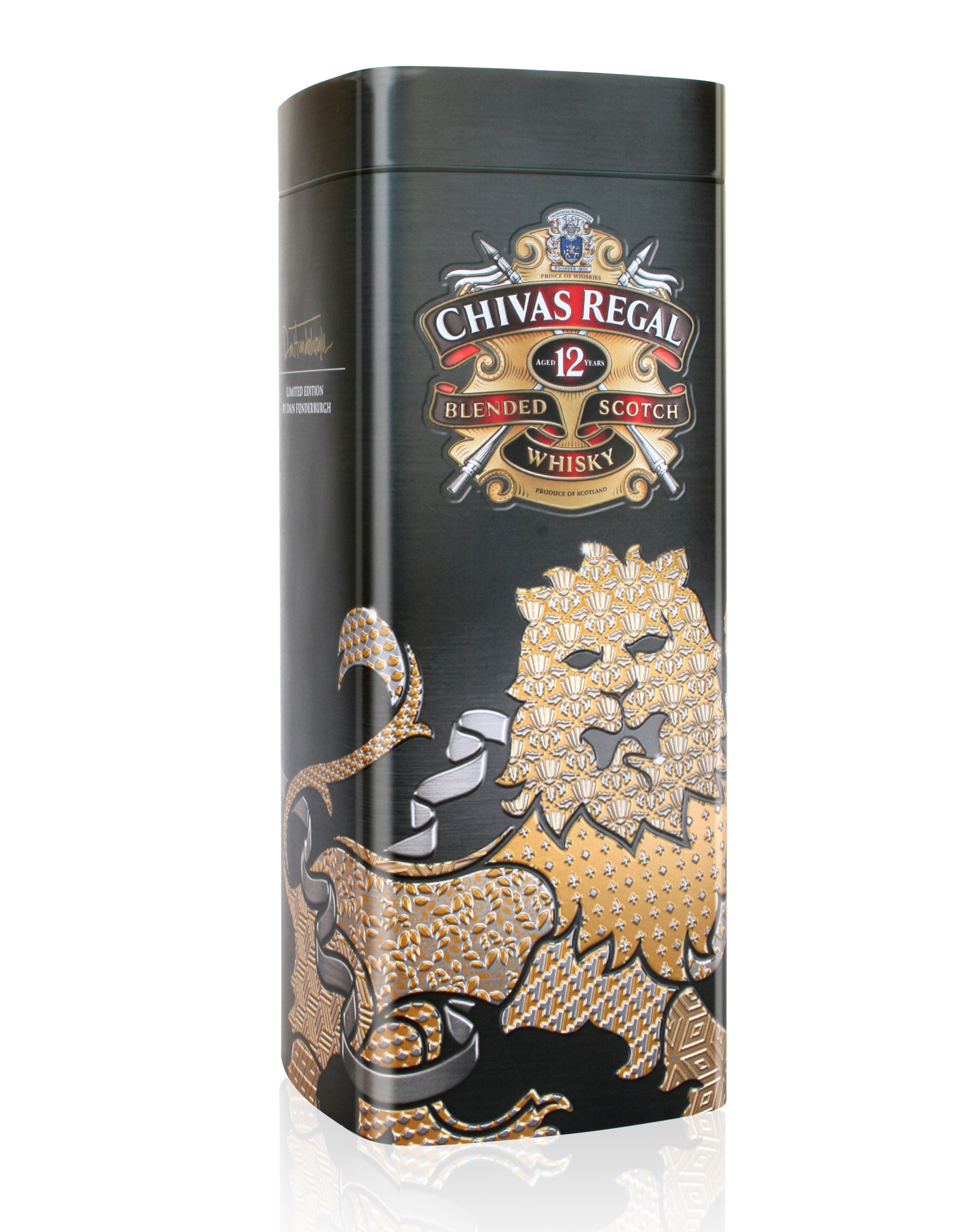 Chivas Regal Lion Tin