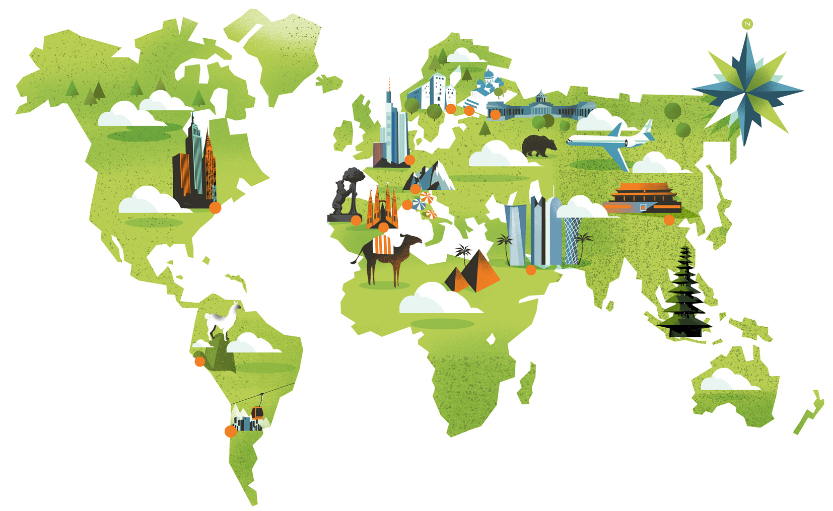 World Map / Focus