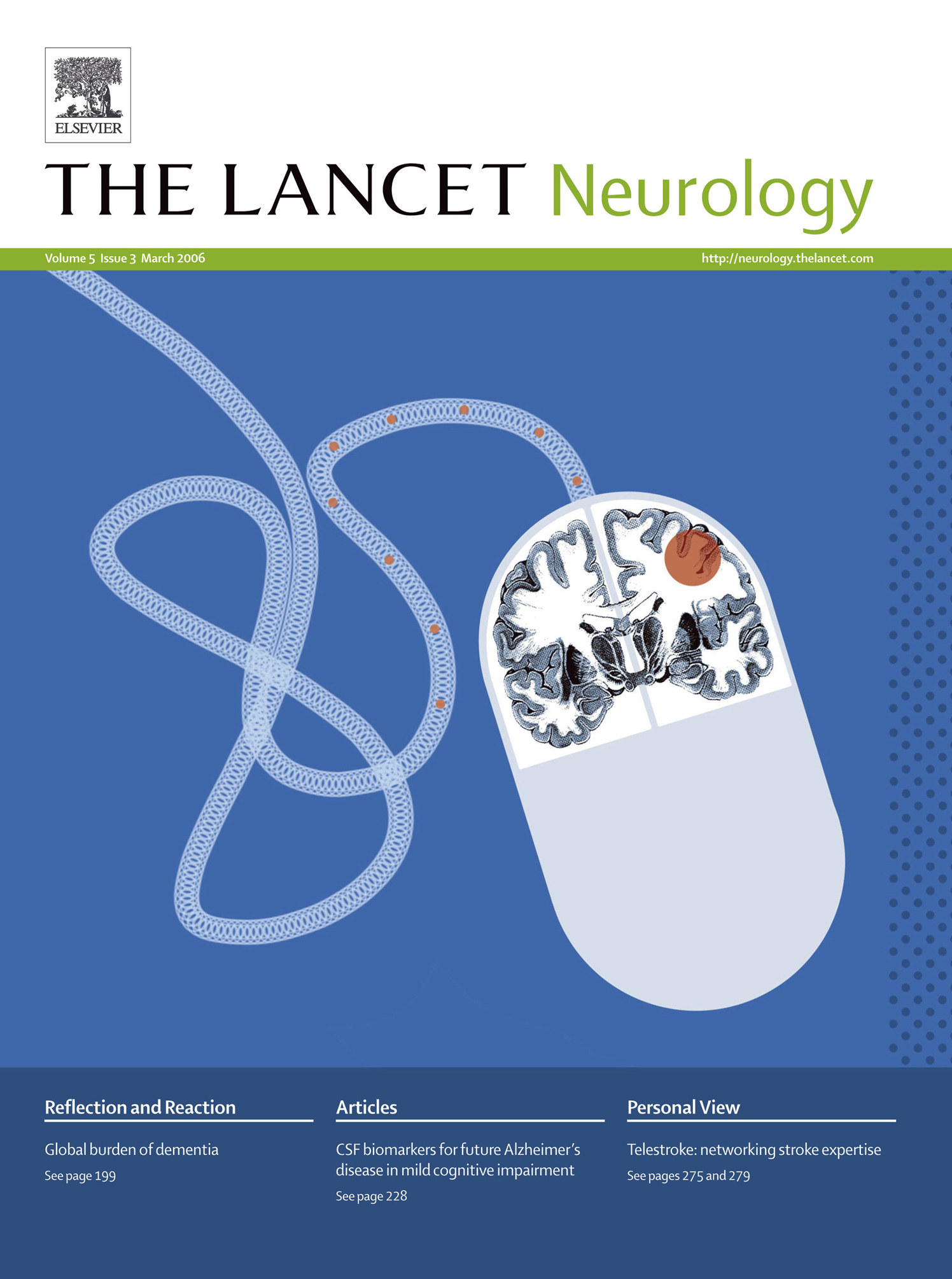 Tele stroke The Lancet Front Cover / Frazer Hudson - Projects - Debut Art