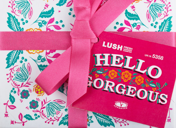 LUSH Cosmetics Packaging