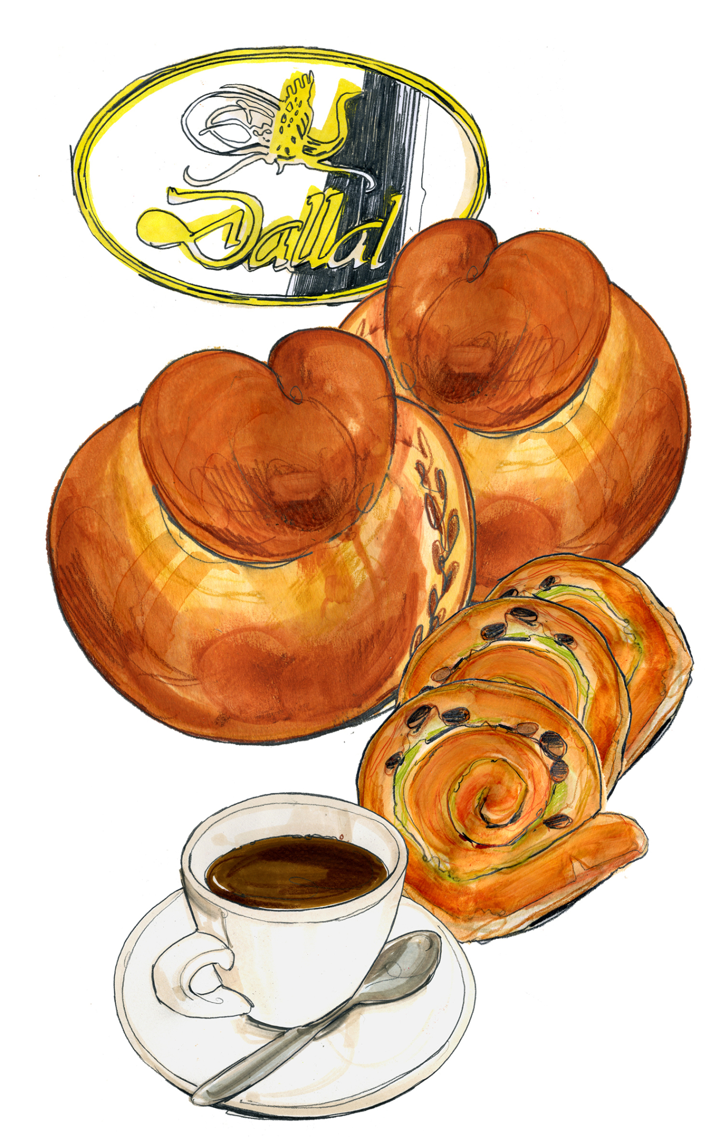 Yottam Ottolengi Jerusalem Pastries Coffee / Conde Nast
