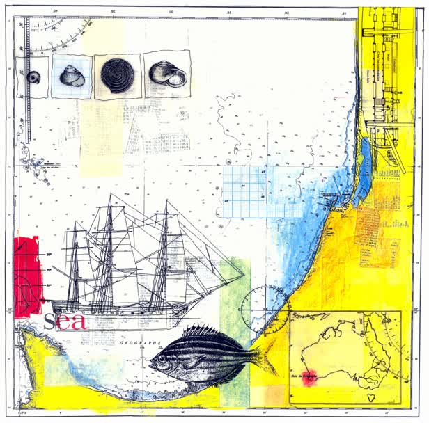 Australia Coast Map / Morning Herald
