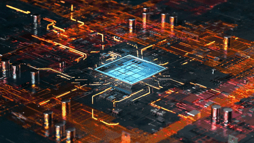 Circuit Board Animation