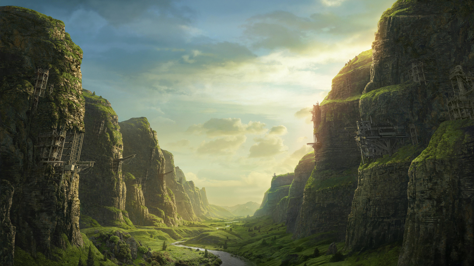 Coke Background Valley