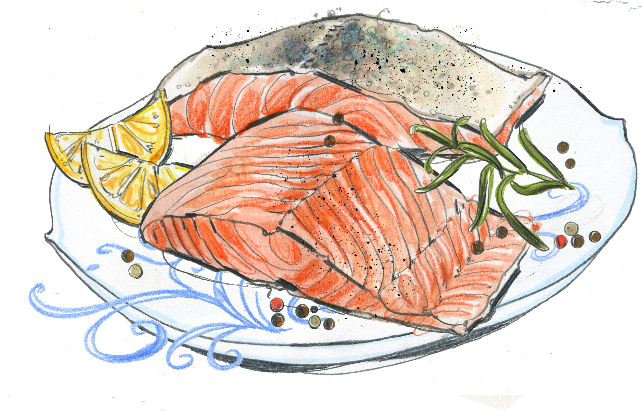 Ocado / Salmon - Jane Webster - Debut Art