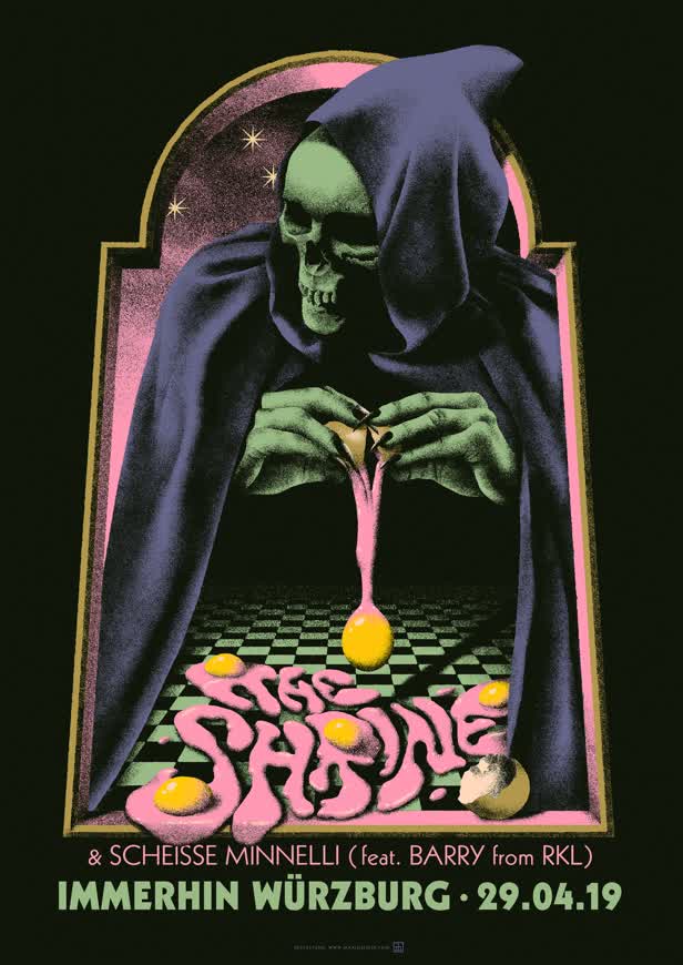 The Shrine Gig Poster