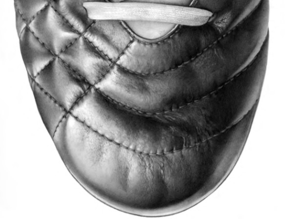 Nike Tiempo Football Boot Toe Detail