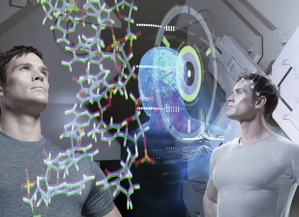 DNA Brain Holographic Display Mens Health Magazine