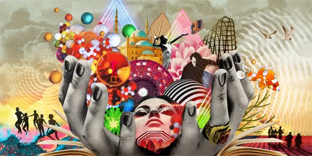 Quantum Collage / Aeon Psychology Magazine