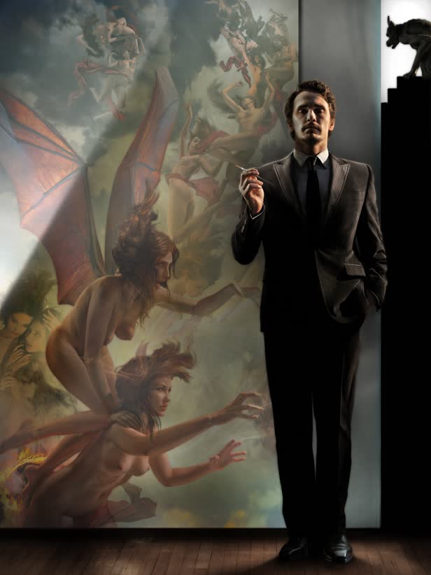 James Franco With Nemesis & The Erinyes