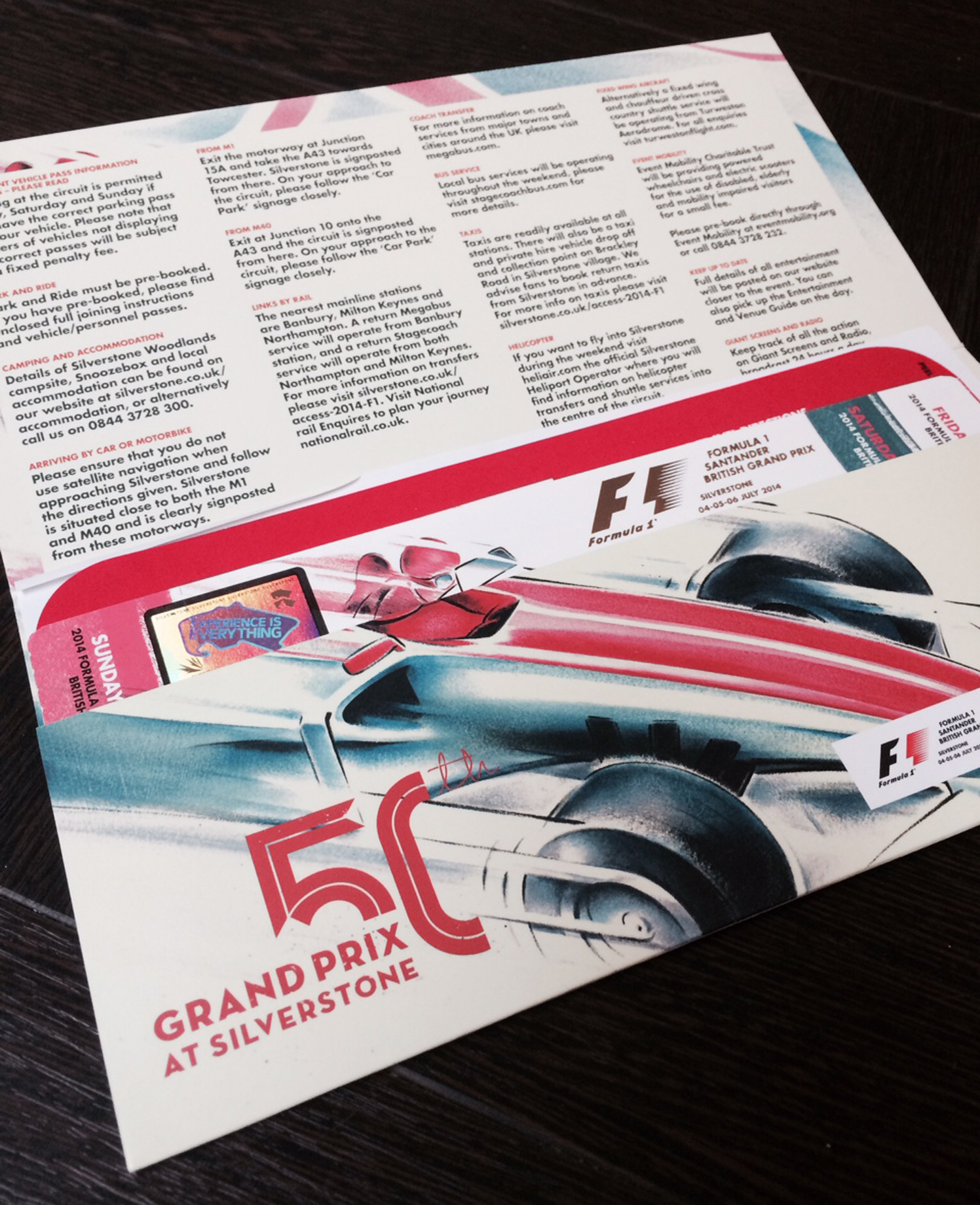 Tickets / F1 Grand Prix At Silverstone