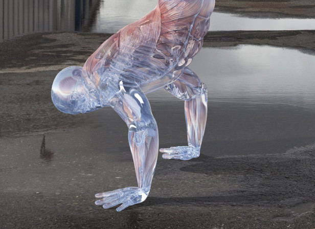 Glass Workout / Men's Health Magazine