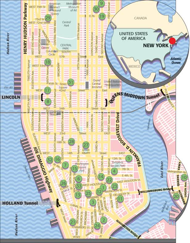 New York Map