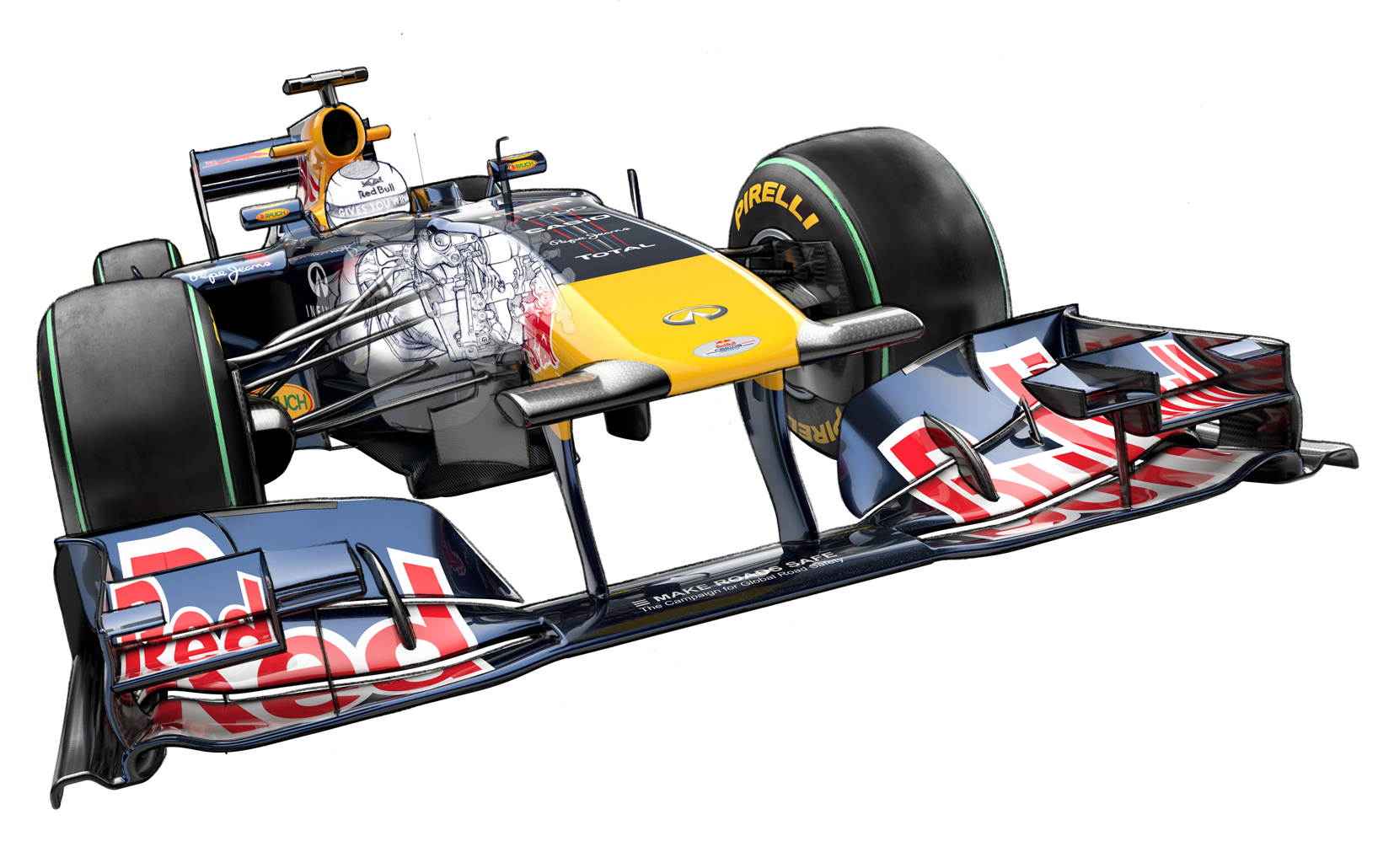 Red Bull F1 Car - James Carey - Debut Art