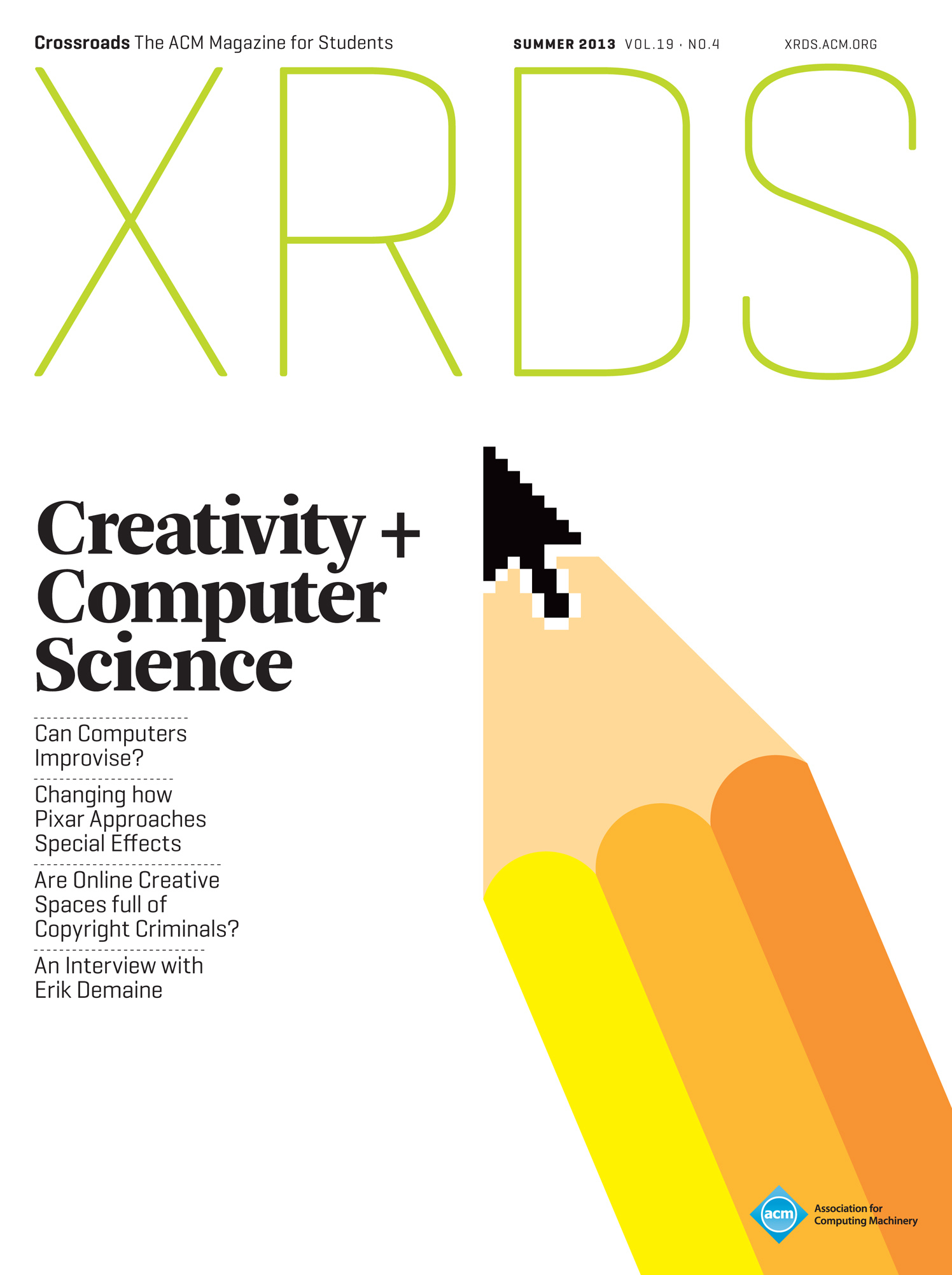 Creativity + Computer Science / XRDS Magazine