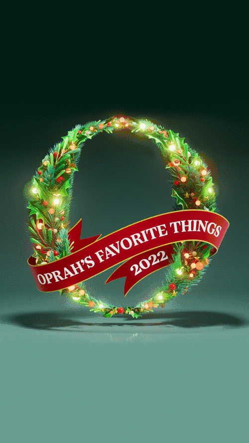 Favorite Things animation white / O for Oprah Magazine