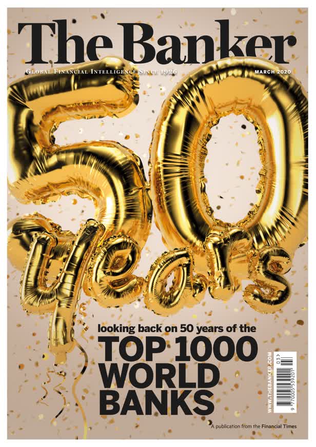 Cover image / The FT's The Banker magazine