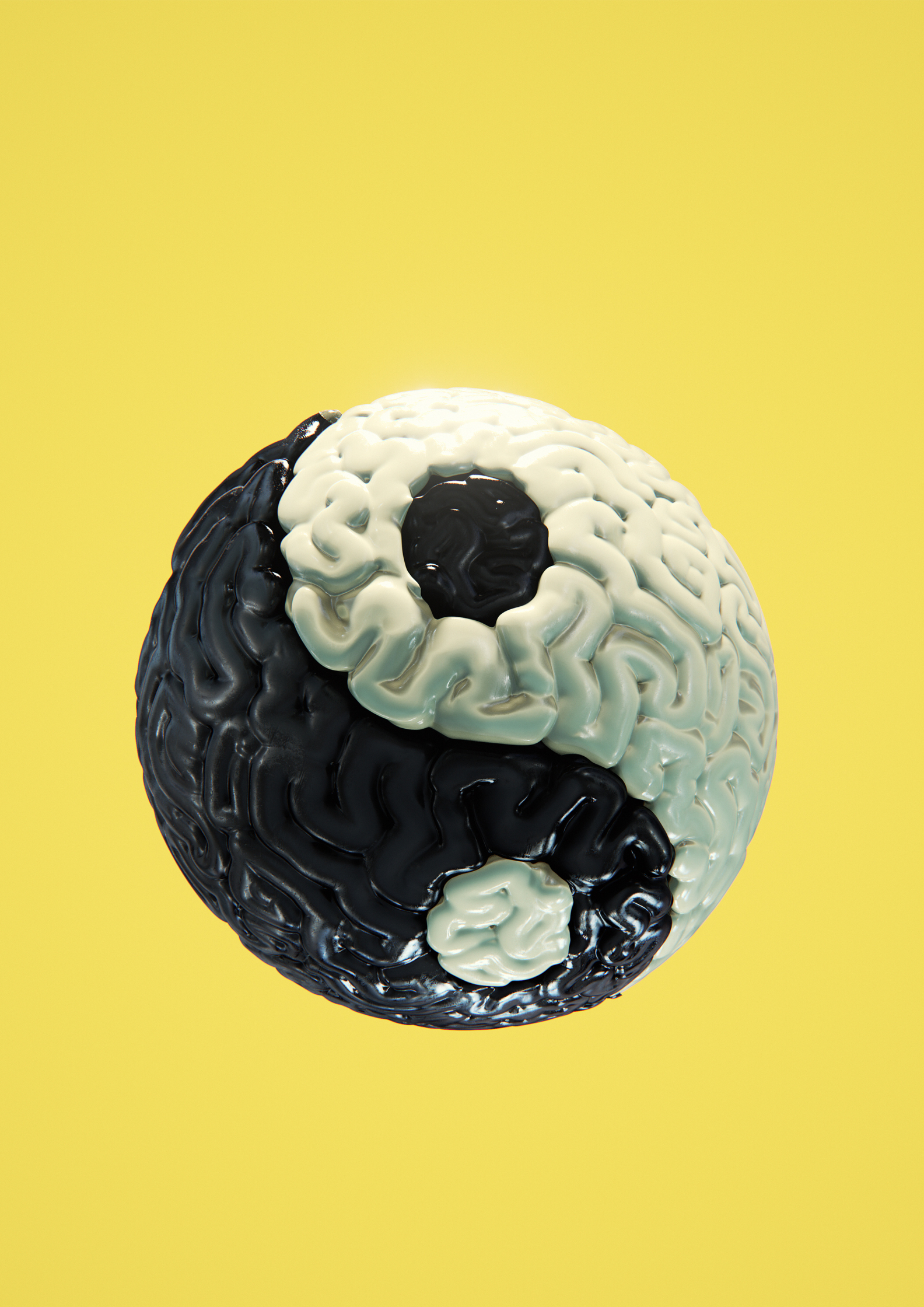 Brain Ying Yang / Men's Health Magazine Associates Peter Crowther