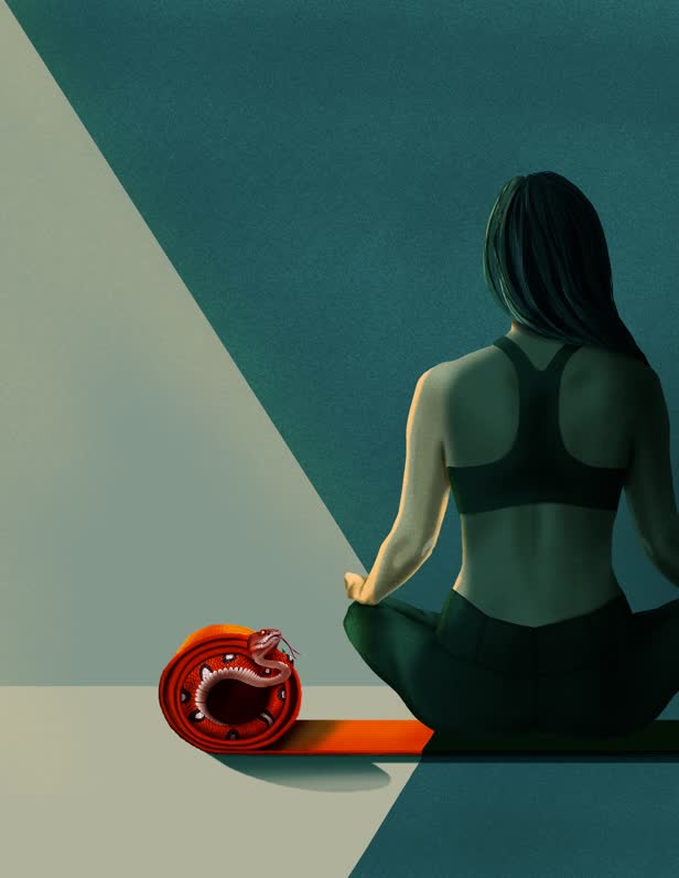 The Hidden Side Of Yoga / L'Express