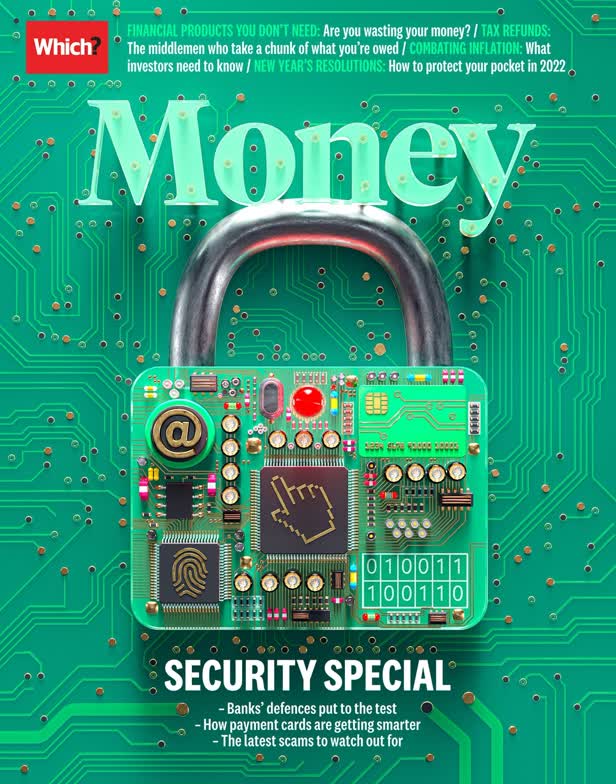 Cover Financial Products / Which Money Magazine