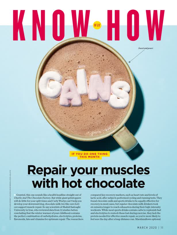 Muscle Repair / Women's Health mag.