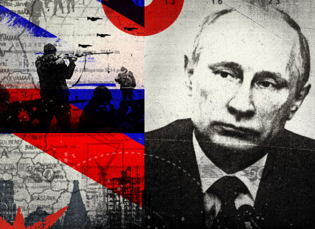 Putin / Hybrid Warfare / Ukraine / The Economist
