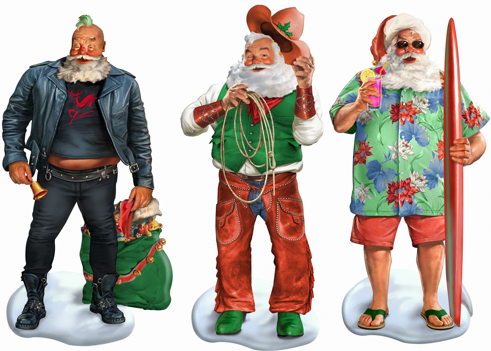 Cool Santas