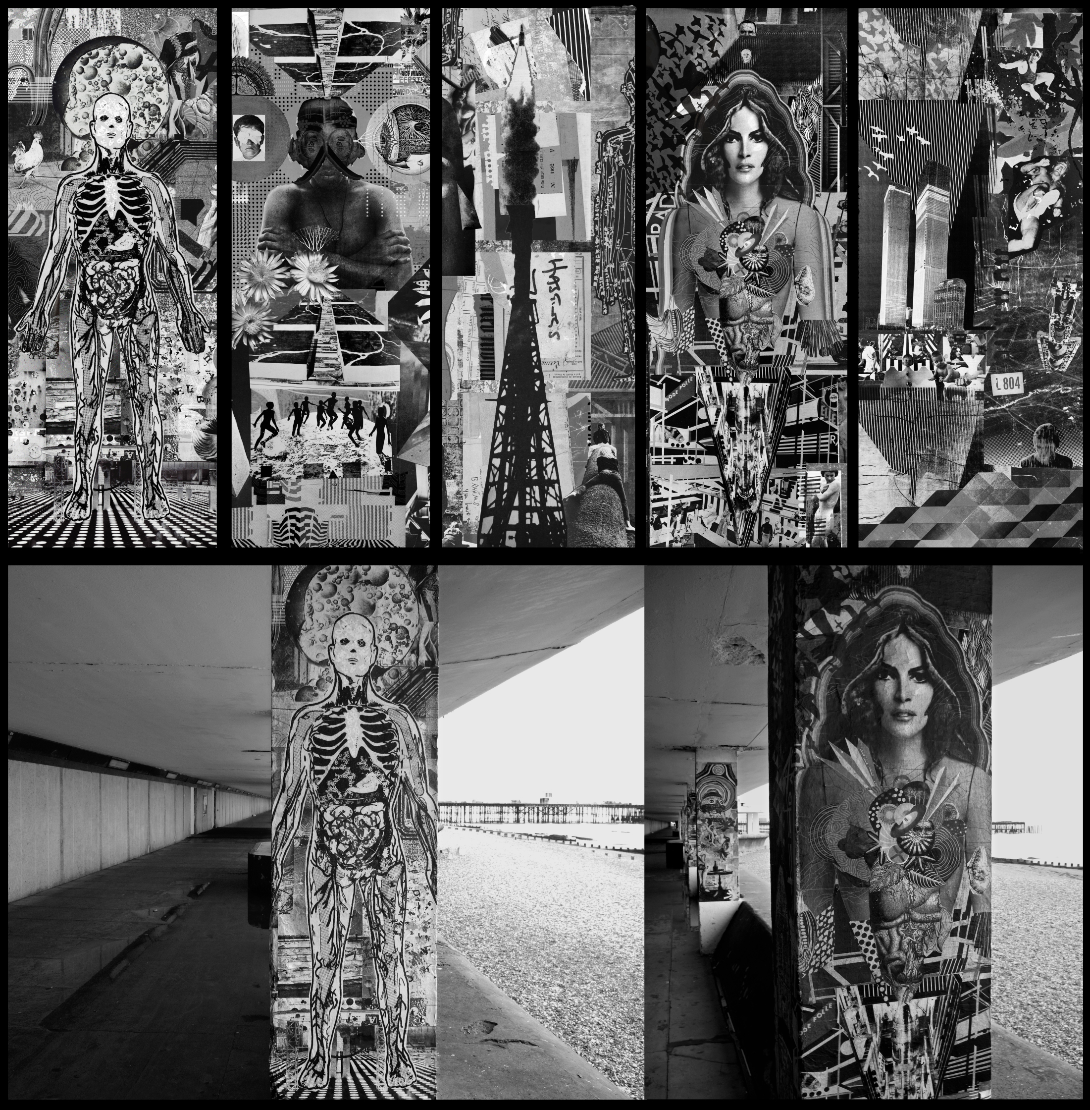 Coastal Currents Arts Festival_Opening Collage Installation.jpg