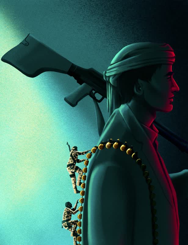 Militias Cover / Al Majalla