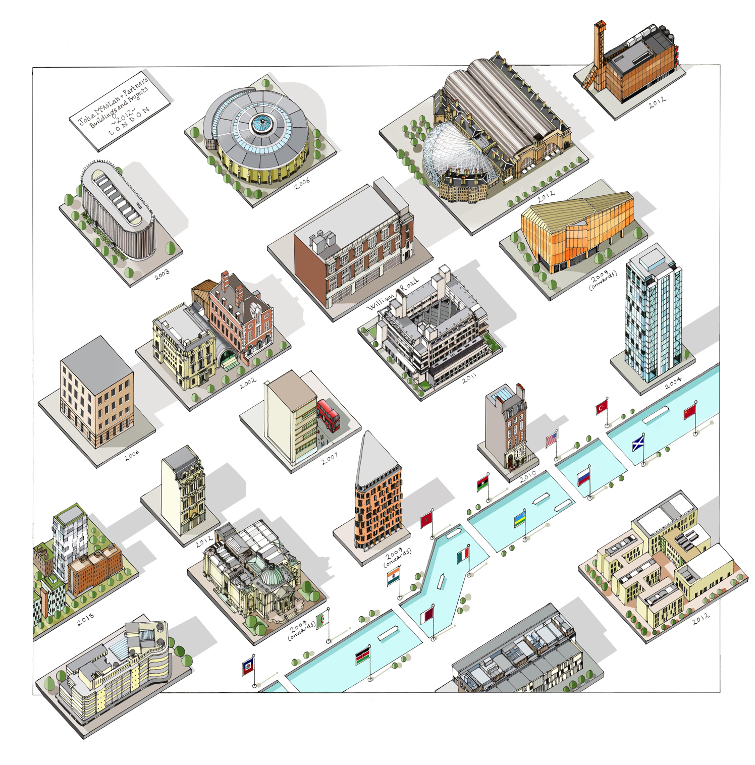 John Mcaslan and Partners Buildings