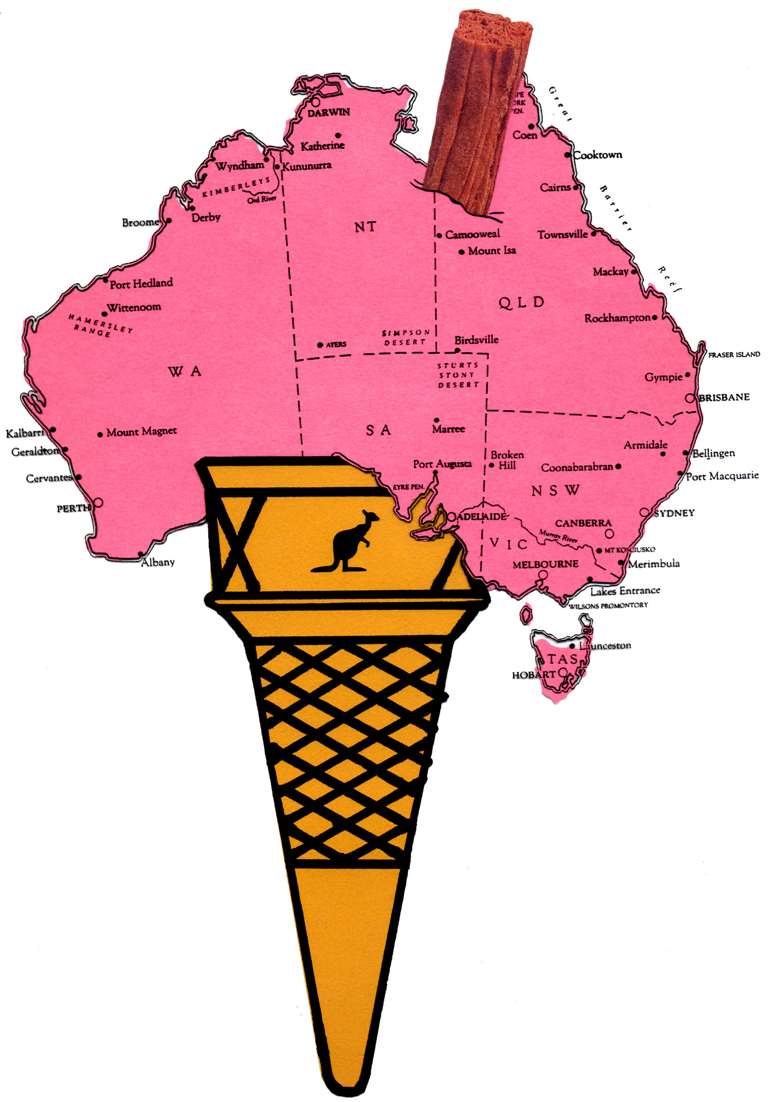 Australian Ice Cream Esquire Magazine
