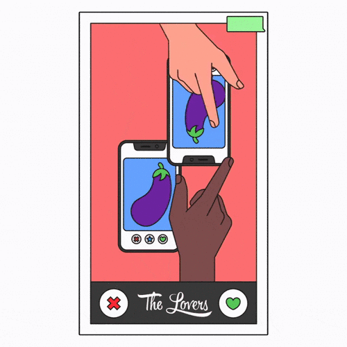 Digital Tarot_ The Lovers Animated.gif