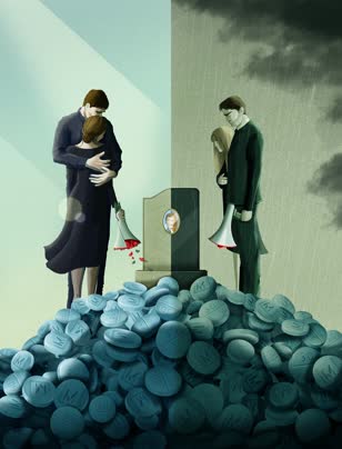 Fentanyl Overdose Grief / The New Republic