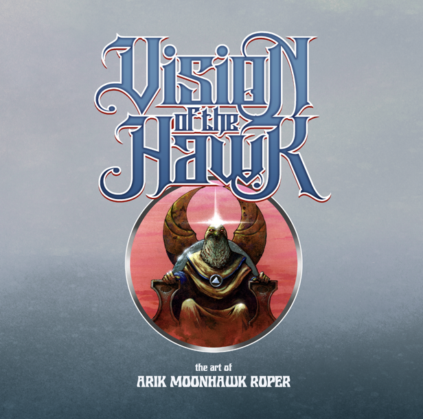 Vision of the Hawk book cover art / Stange Attractor Press