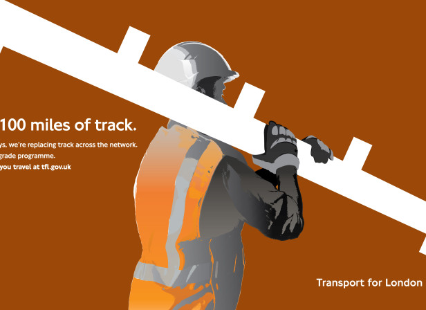 Transport For London New Tracks 48 Sheet Poster