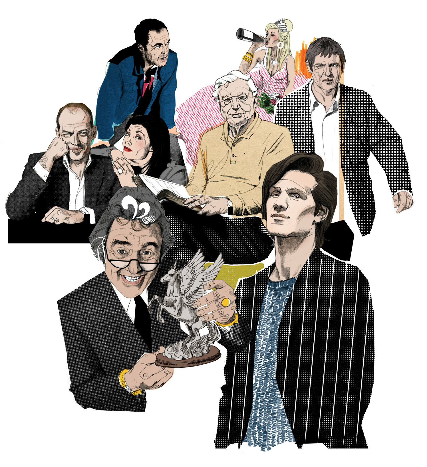 David and Friends / Televisual - Andrew MacGregor - Debut Art