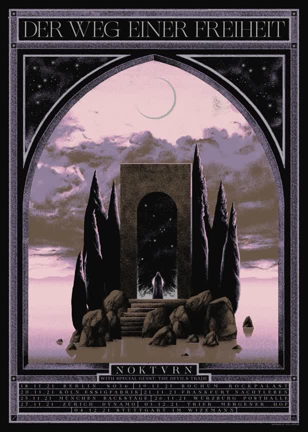 Noktvrn Tour Poster / Der Wag einer Freiheit
