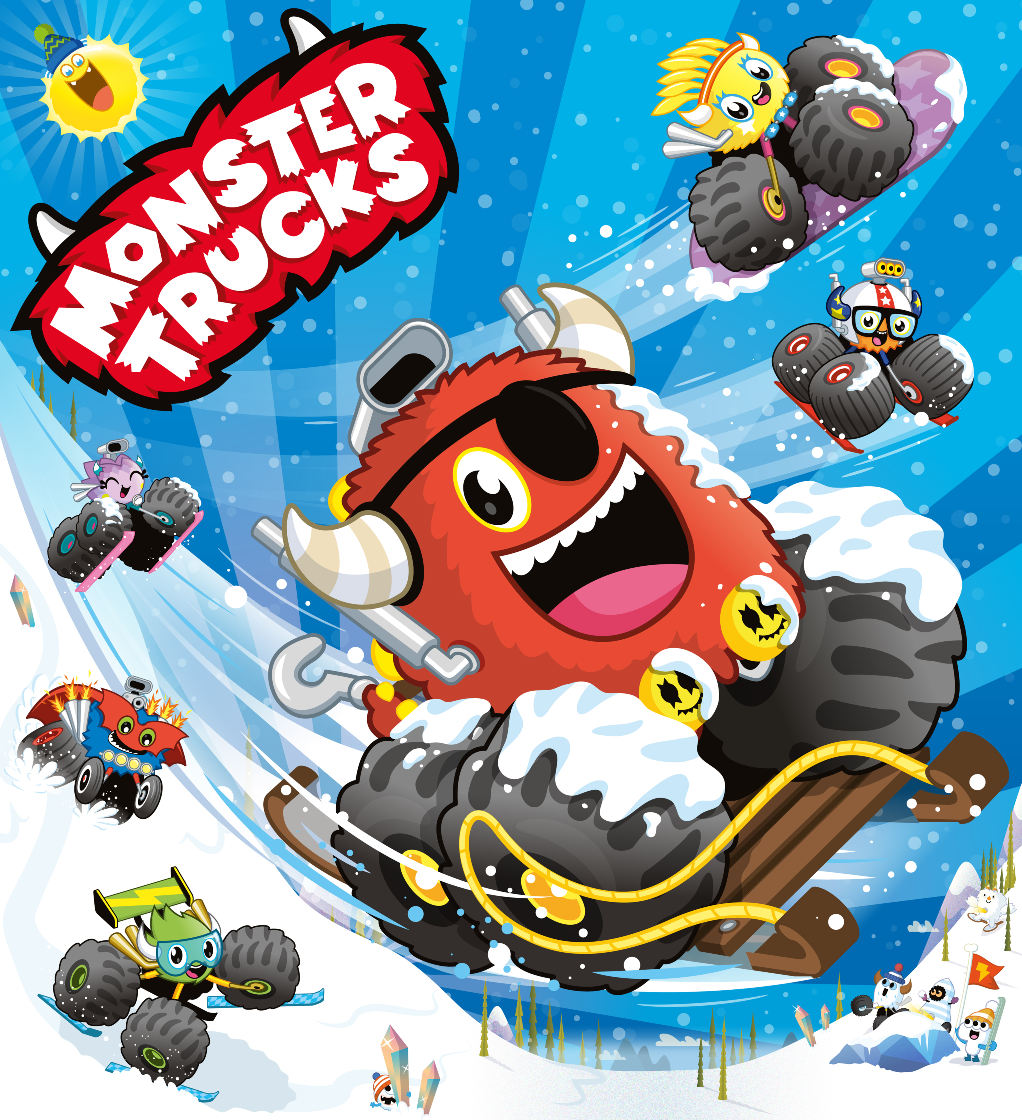 Monster Trucks Mountain Rescue Cover
