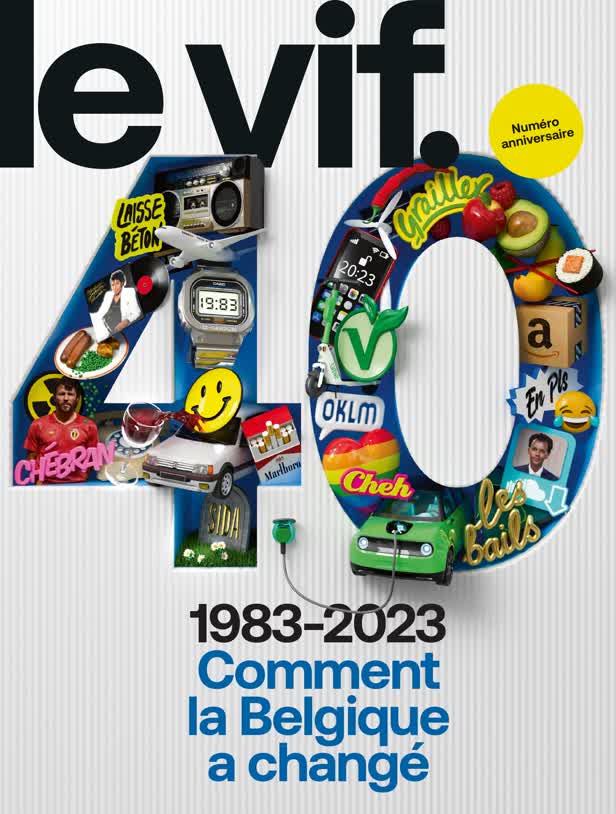 Cover 40th anniversary 1 / Le Vif Magazine