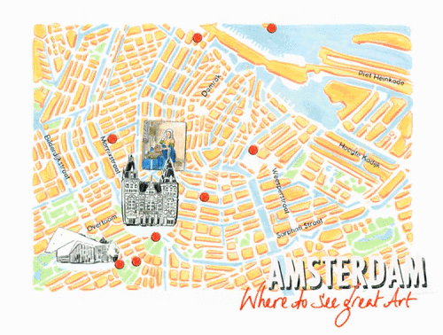 AMSTERDAM MAP