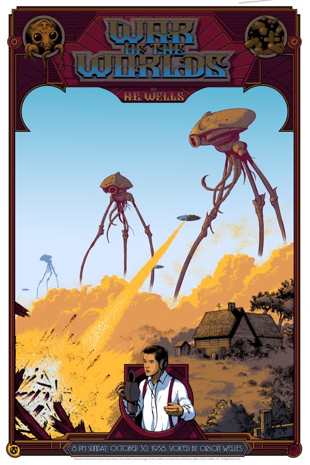 War of the Worlds / Mad Duck Posters